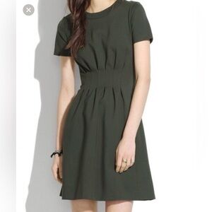Madewell Parkline Classic Olive Midi Dress